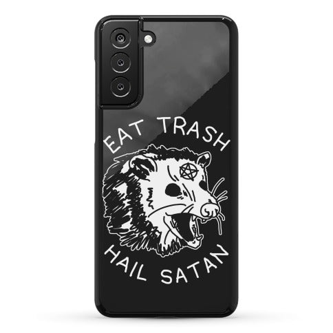 Eat Trash Hail Satan Possum Phone Case